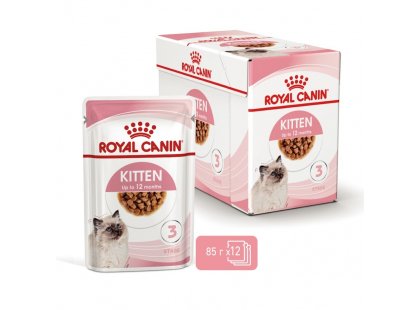 Фото 9 -  влажный корм (консервы) Royal Canin KITTEN INSTINCTIVE in GRAVY влажный корм для котят в возрасте 4-12 месяцев