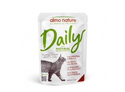 Фото - Almo Nature Daily DUCK & CHICKEN консервы для кошек КУРИЦА И УТКА влажный корм (консервы) Almo Nature Daily DUCK & CHICKEN консервы для кошек КУРИЦА И УТКА