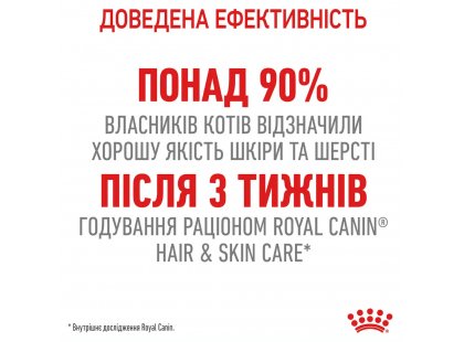 Фото - сухий корм Royal Canin HAIR&SKIN CARE (ХЕЙЄР ЕНД СКІН КЕА) сухий корм для дорослих кішок