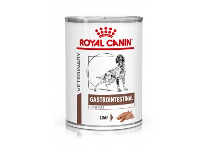 Фото - ветеринарні корми Royal Canin GASTRO INTESTINAL LOW FAT лікувальний вологий корм для собак при порушеннях травлення