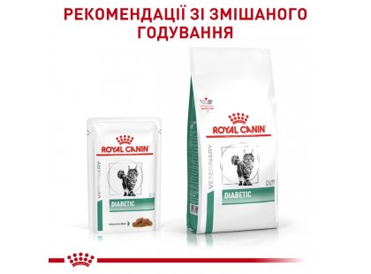 Фото 8 -  ветеринарные корма Royal Canin DIABETIC лечебные консервы для кошек с сахарным диабетом