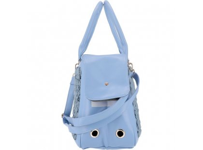 Фото 4 -  переноски, сумки, рюкзаки Misoko&Co (Мисоко и Ко) Дорожная сумка для собак 40195, голубой