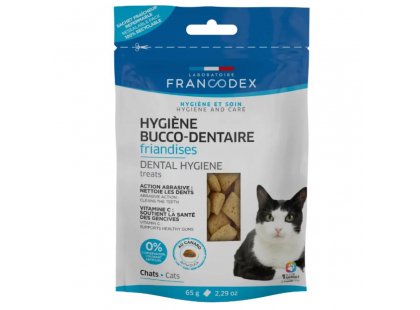 Фото - Francodex Dental Hygiene Treats лакомство для кошек для гигиены полости рта корм и лакомства Francodex Dental Hygiene Treats лакомство для кошек для гигиены полости рта