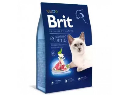 Фото - Brit Premium Cat Sterilized Lamb сухий корм для стерилізованих кішок ЯГНЯ сухий корм Brit Premium Cat Sterilized Lamb сухий корм для стерилізованих кішок ЯГНЯ