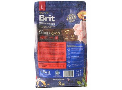 Фото 8 -  сухий корм Brit Premium Dog Adult Large L Chicken сухий корм для собак крупних порід КУРКА