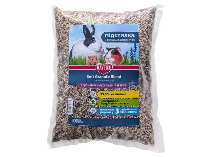 Фото 5 -  наполнители и подстилки Kaytee (Кейти) Soft Granule Lavender (КЕЙТИ СОФТ ГРАНУЛА ЛАВАНДА) подстилка для грызунов, целлюлоза