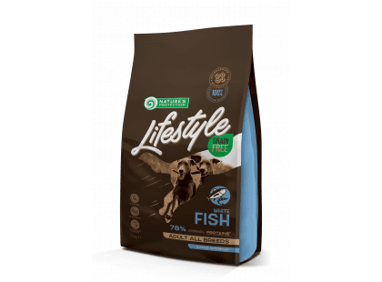 Фото - Natures Protection Lifestyle GRAIN FREE ADULT FISH корм для собак усіх порід РИБА сухий корм Natures Protection Lifestyle GRAIN FREE ADULT FISH корм для собак усіх порід РИБА