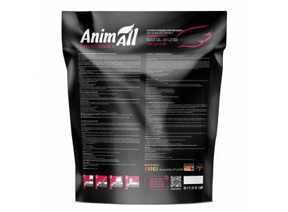 Фото 2 -  наполнители AnimAll Pink Sapphire cиликагелевый наполнитель для кошачьего туалета РОЗОВЫЙ САПФИР