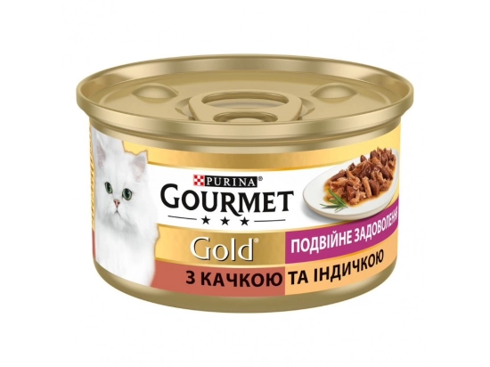 Фото - влажный корм (консервы) Gourmet Gold (Гурме Голд) - утка, индейка