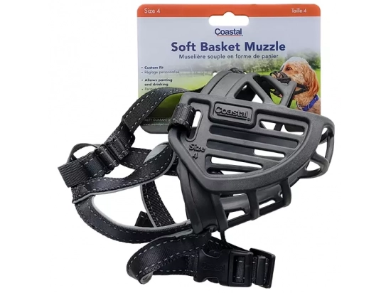 Фото - амуниция Coastal (Костал) SOFT BASKET MUZZLE (СОФТ БАСКЕТ МАЗЛ) намордник для собак, силикон