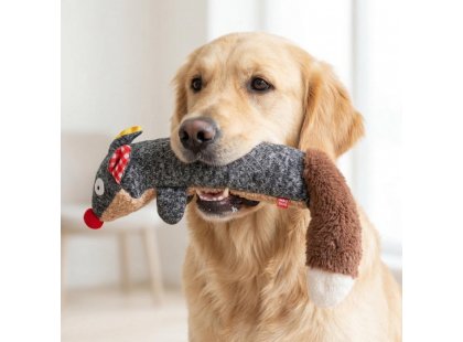 Фото 4 -  іграшки Collar WAUDOG Fun Plush іграшка для собак із пищалкою ЄНОТ