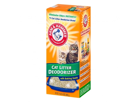 Фото - удаление запахов, пятен и шерсти Arm&Hammer (Арм Хаммер) CAT LITTER DEODORIZER (ДЕЗОДОРАНТ ДЛЯ ТУАЛЕТОВ КОТОВ) порошок