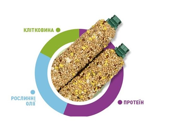 Фото - лакомства для птиц Padovan (Падован) Stix Sweet лакомые палочки для волнистых попугаев и маленьких экзотических птиц