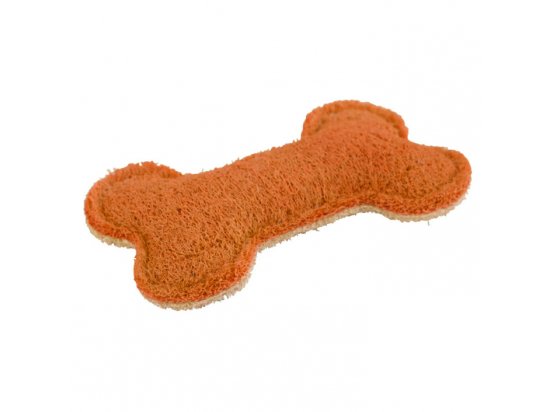 Фото - DoggyMan (ДоггиМен) Loofah Bone жевательная игрушка для чистки зубов собак КОСТЬ ЛЮФА, вкус КАРАМЕЛЬ, оранжевый/бежевый игрушки DoggyMan (ДоггиМен) Loofah Bone жевательная игрушка для чистки зубов собак КОСТЬ ЛЮФА, вкус КАРАМЕЛЬ, оранжевый/бежевый