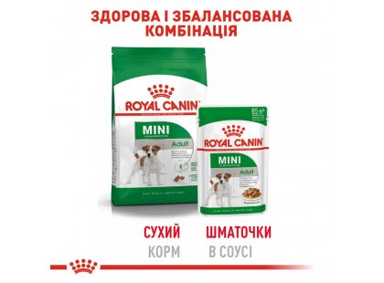 Фото - влажный корм (консервы) Royal Canin MINI ADULT влажный корм для взрослых собак мелких пород от 10 месяцев до 12 лет