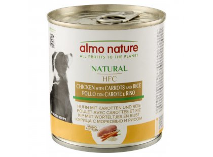 Фото - Almo Nature HFC NATURAL CHICKEN&CARROTS консерви для собак КУРКА ТА МОРКВА вологий корм (консерви) Almo Nature HFC NATURAL CHICKEN&CARROTS консерви для собак КУРКА ТА МОРКВА