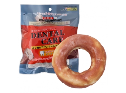 Фото - ласощі DoggyMan (ДоггіМен) Dental Care Beef & Duck Doughnut жувальні ласощі для чищення зубів собак КІЛЬЦЕ ЯЛОВИЧИНА І КАЧКА