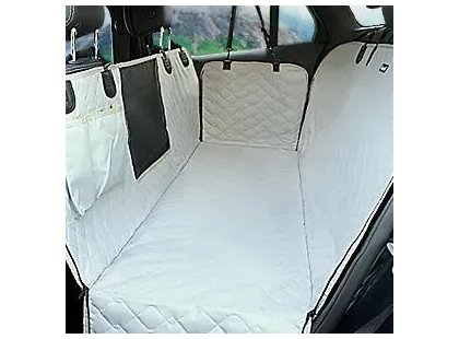 Фото 8 -  аксессуары в авто Senful Lassie Dog чехол для автомобильного сидения с сетчатым визуальным окном, серый