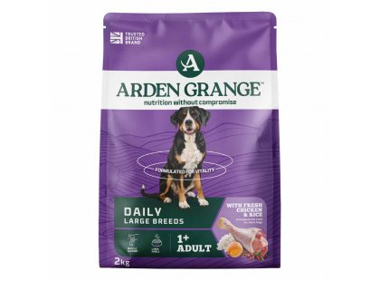 Фото 3 -  сухий корм Arden Grange (Арден Грендж) Adult Large Breed – сухий корм для собак великих порід (з куркою та рисом)