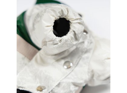 Фото 4 -  одежда Pet Fashion Bony куртка для собак, белый/зеленый