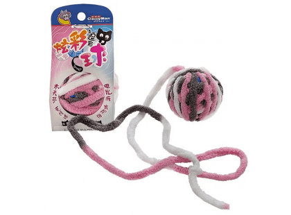 Фото - CattyMan Caddice Ball Long Tail игрушка для кошек МЯЧ ДЛИННЫЙ ХВОСТ, розовый игрушки CattyMan Caddice Ball Long Tail игрушка для кошек МЯЧ ДЛИННЫЙ ХВОСТ, розовый