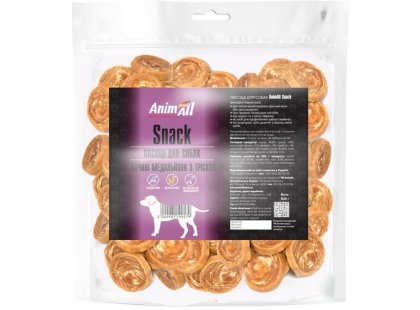 Фото - AnimAll Snack качині медальйони з тріскою для собак ласощі AnimAll Snack качині медальйони з тріскою для собак