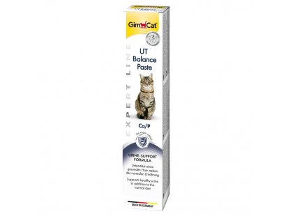 Фото 4 -  лакомства Gimcat Expert Line UT BALANCE паста для профилактики заболеваний мочевой системы у кошек