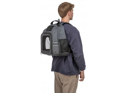 Фото 5 -  переноски, сумки, рюкзаки Trixie  DAN рюкзак-переноска для животных, серый (28836)