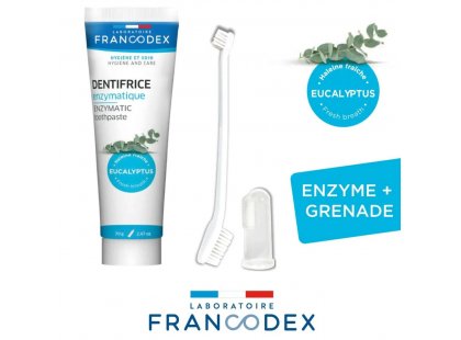 Фото 3 -  для зубов и пасти Francodex Enzymatic Toothpaste набор для чистки зубов