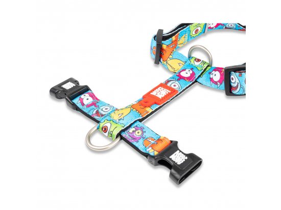 Фото - амуниция Max & Molly Urban Pets H-Harness шлея для собак Little Monsters