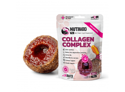 Фото - LK Baits Pet Nutrigo Collagen Complex функциональное лакомство для собак КОЛЛАГЕН лакомства LK Baits Pet Nutrigo Collagen Complex функциональное лакомство для собак КОЛЛАГЕН