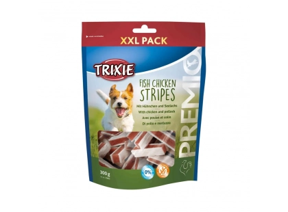 Фото 3 -  лакомства Trixie Premio Fish Chicken Stripes лакомства для собак ПОЛОСКИ ИЗ КУРИЦЫ И МИНТАЯ