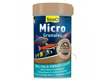 Фото 2 -  корм для рыб Tetra Micro Granules Корм для мелких аквариумных рыбок, гранулы