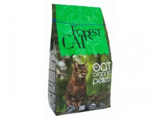 Фото - наполнители Forest Cat OAT Organic Pellets овсяный впитывающий наполнитель для кошек и грызунов