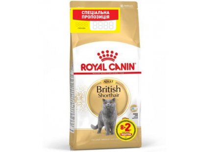 Фото 9 -  сухий корм Royal Canin BRITISH SHORTHAIR (БРИТАНСЬКА КОРОТКОШЕРСНА) корм для кішок