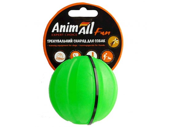 Фото 2 -  іграшки AnimAll Fun тренувальний м'яч для собак, зелений