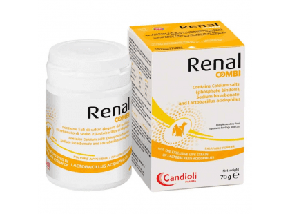 Фото - Candioli Renal Combi порошок для поддержки функции почек для кошек и собак для почек Candioli Renal Combi порошок для поддержки функции почек для кошек и собак