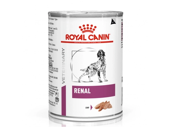 Фото - ветеринарные корма Royal Canin RENAL лечебный влажный корм для собак при хронической почечной недостаточности