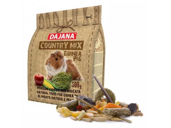 Фото - Dajana Country Mix Guinea Pig корм для морських свинок корм для гризунів Dajana Country Mix Guinea Pig корм для морських свинок