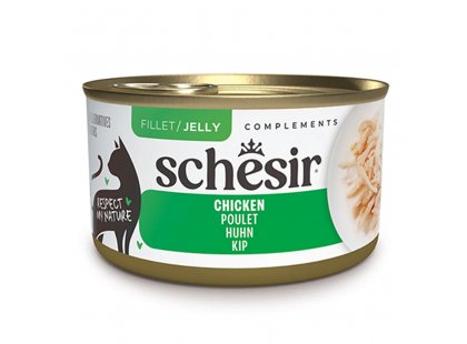 Фото - Schesir (Шезир) консервы для кошек КУРИЦА влажный корм (консервы) Schesir (Шезир) консервы для кошек КУРИЦА