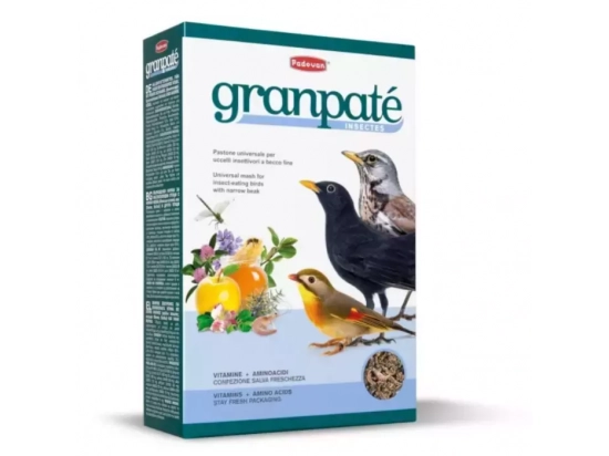 Фото - Padovan (Падован) GrandPatee Insectes - корм для комахоїдних птахів корм для птахів Padovan (Падован) GrandPatee Insectes - корм для комахоїдних птахів