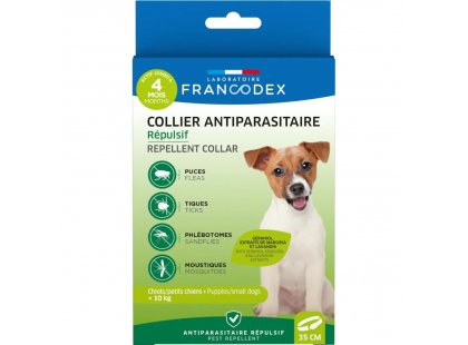 Фото - Francodex Repellent Collar ошейник от блох и клещей с гераниолом для собак от блох и клещей Francodex Repellent Collar ошейник от блох и клещей с гераниолом для собак
