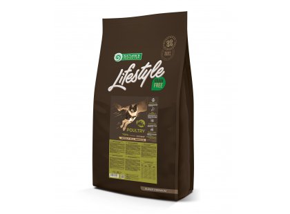 Фото 3 -  сухой корм Natures Protection Lifestyle GRAIN FREE ADULT POULTRY корм для собак всех пород ПТИЦА