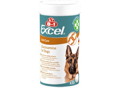 Фото 2 -  хондропротекторы 8in1(8в1) EXCEL GLUCOSAMIN (ЕКСЕЛЬ ГЛЮКОЗАМИН) пищевая добавка для собак