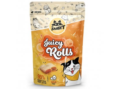 Фото - Mr. Bandit Cat Juicy Rolls Yolk лакомство для кошек СОЧНЫЕ РОЛЛЫ С ЖЕЛТКОМ лакомства Mr. Bandit Cat Juicy Rolls Yolk лакомство для кошек СОЧНЫЕ РОЛЛЫ С ЖЕЛТКОМ