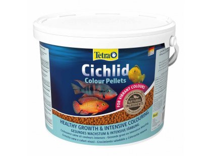 Фото 3 -  корм для риб Tetra Cichlid Colour корм для яскравості забарвлення всіх цихлід, гранули