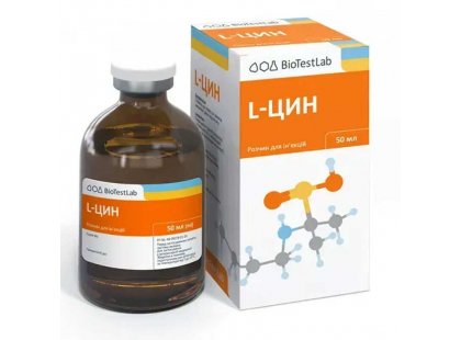 Фото 2 -  витамины и минералы BioTestLab L-Цин комплексный витаминный препарат для животных