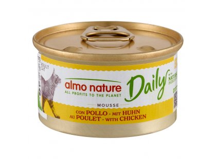 Фото - Almo Nature Daily MOUSSE CHICKEN консервы для кошек КУРИЦА, мусс влажный корм (консервы) Almo Nature Daily MOUSSE CHICKEN консервы для кошек КУРИЦА, мусс