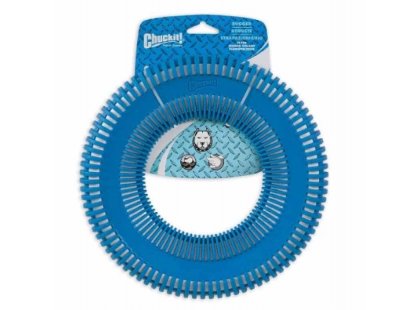 Фото 2 -  игрушки CHUCKIT Rugged Flyer игрушка для собак ЛЕТАЮЩЕЕ КОЛЬЦО, синий