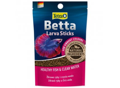 Фото - Tetra Betta Larva Sticks корм для рыбок петухов, палочки корм для рыб Tetra Betta Larva Sticks корм для рыбок петухов, палочки